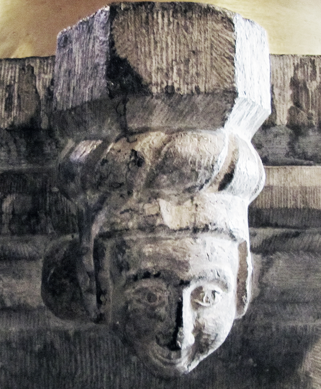 a turban-like headdress