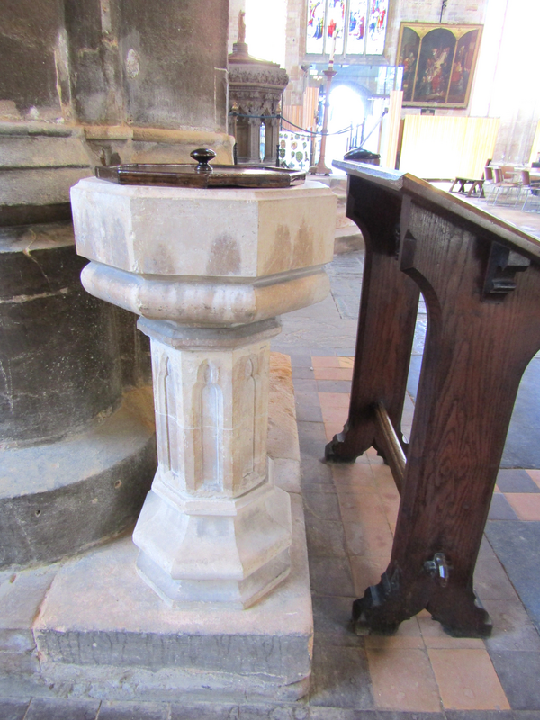 note the cover on it; is it being used as a font?