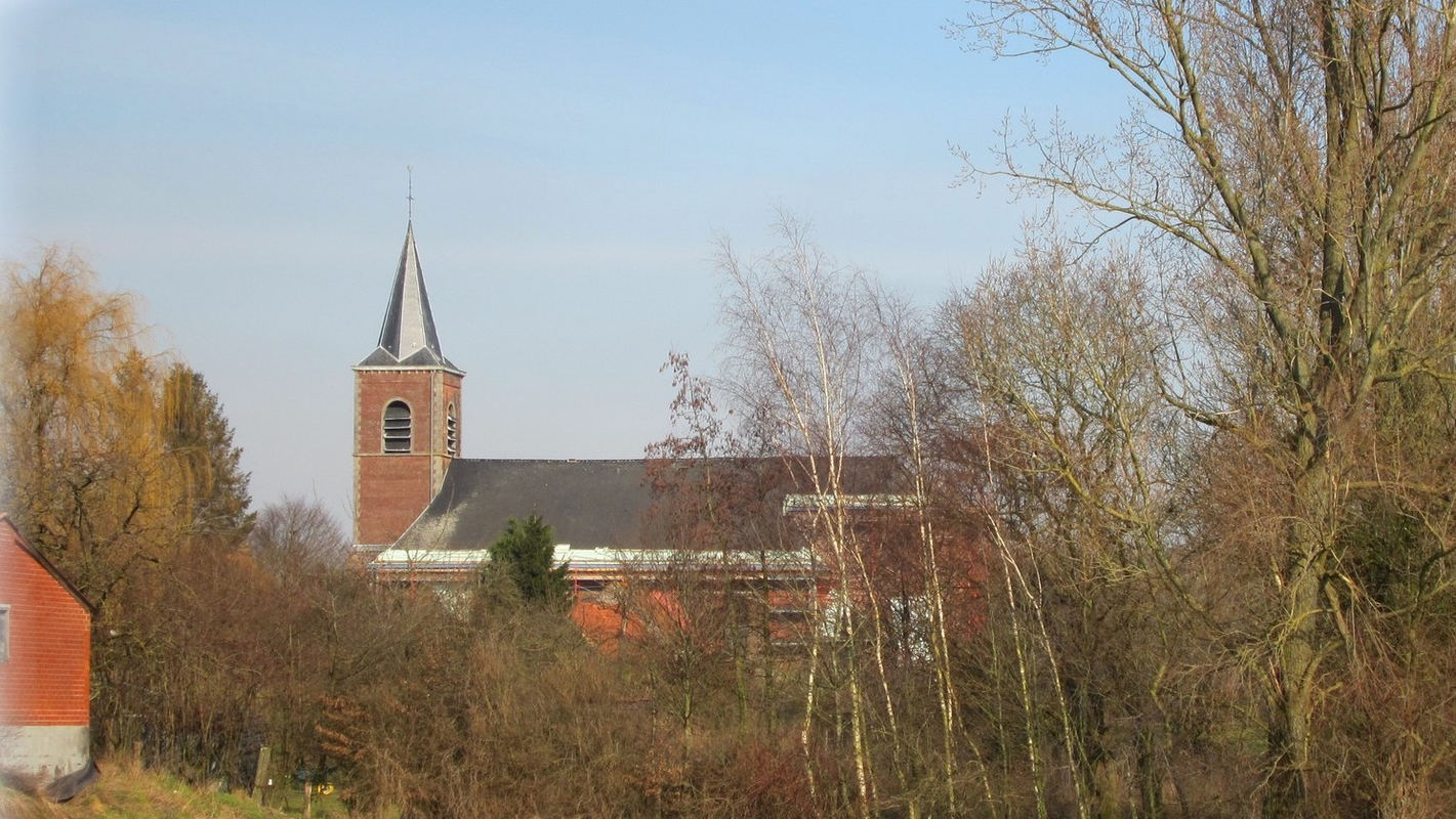 " L'église de Chapelle-à-Wattines."