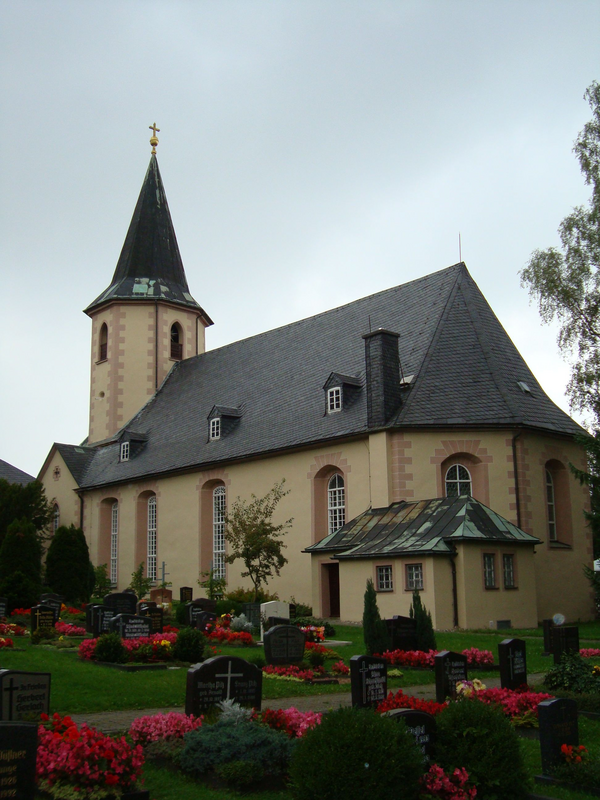 " Evangelische Kirche in Gelenau im Erzgebirge"