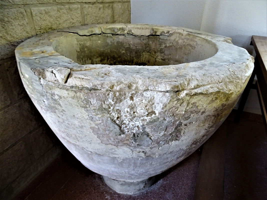 showing the damage and bad repairs