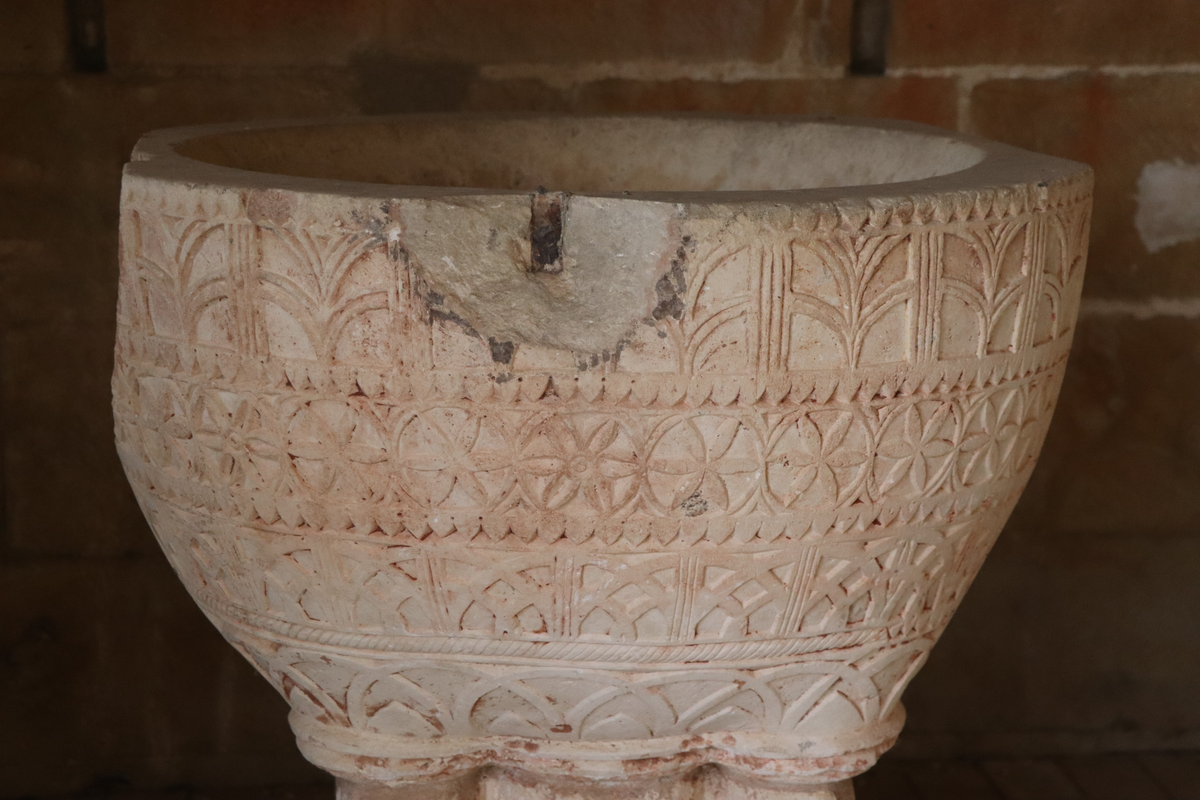 showing the damaged area