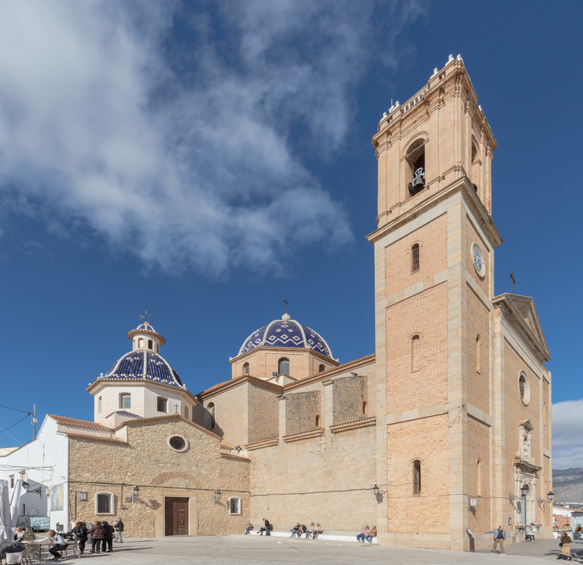 "Iglesia de Nuestra Señora del Consuelo, Altea, Alicante, España"
