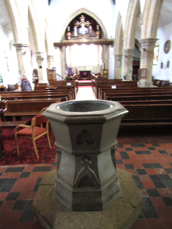 the modern font in use