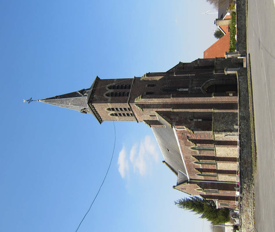 present church replaced the medieval building