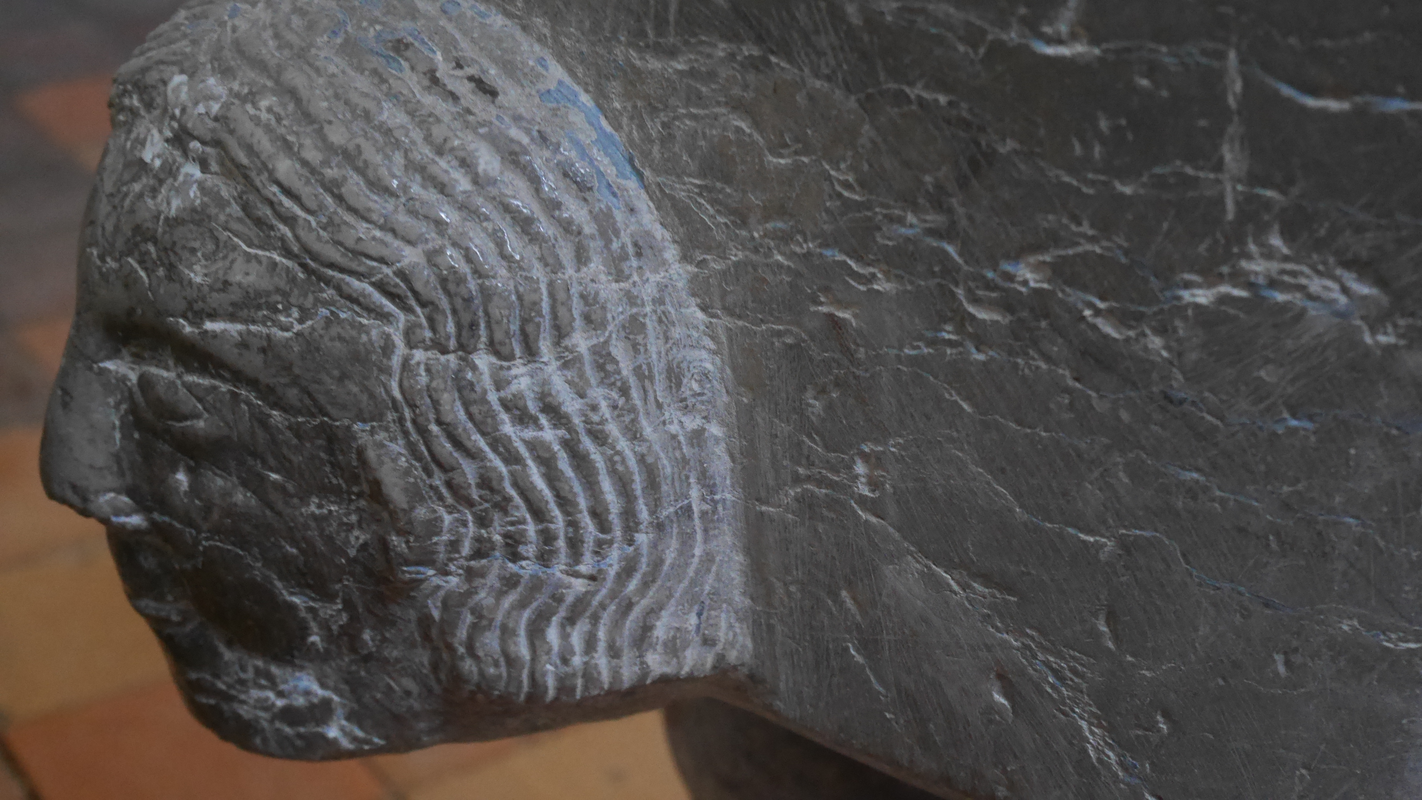 "Pfarrkirche Altenkirchen Tauffluss Detail"