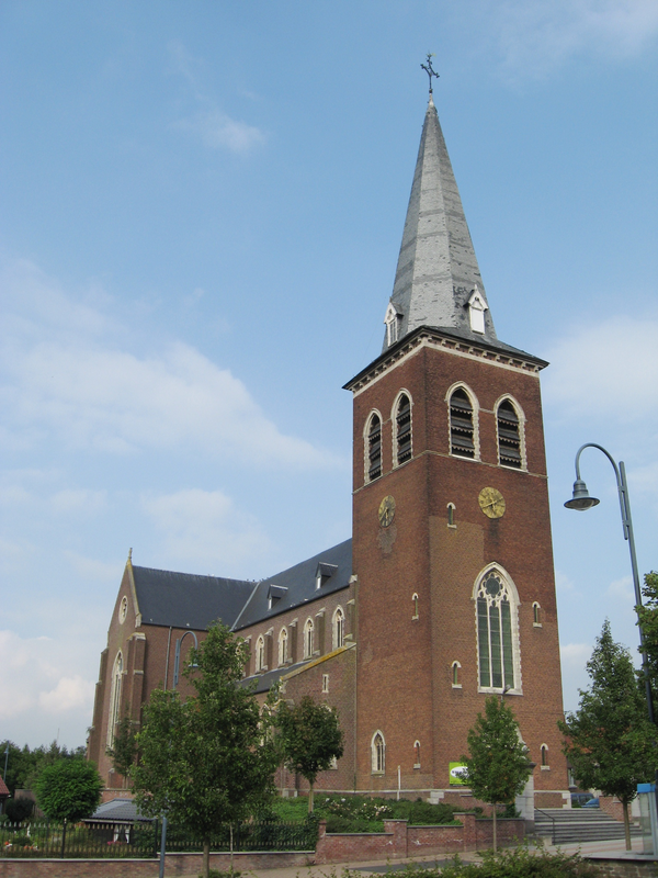 "Sint-Pieterskerk in Gingelom / Church of Saint Peter in Gingelom, Limburg, Belgium"
