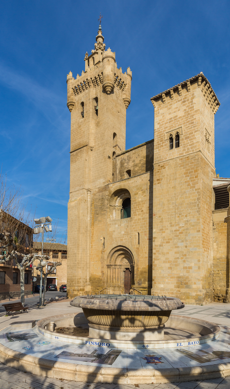 " Iglesia de San Salvador, Ejea de los Caballeros, Zaragoza, España / Church of San Salvador, Ejea de los Caballeros, Zaragoza, Spain"