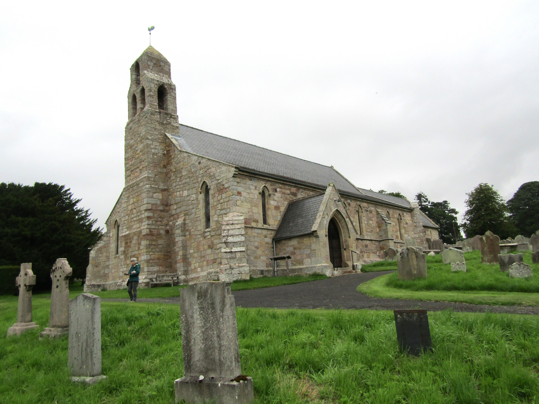 mid-13thC church restored in the mid-19thC