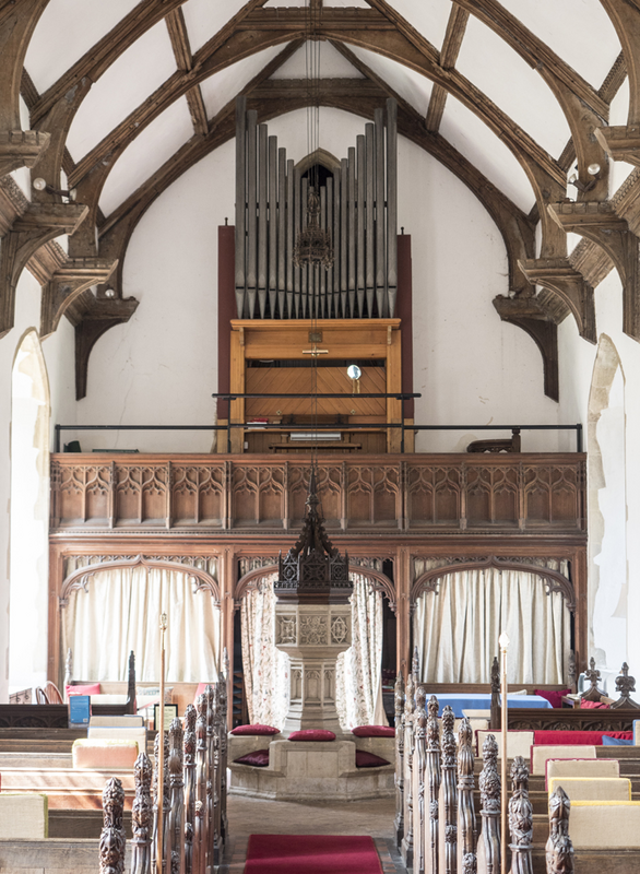 "St Bartholomew, Finningham - West end"