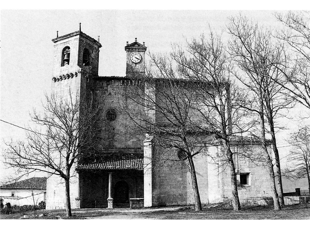 "Vicuña, San Millán (Álava-Araba). Iglesia de la Asunción de Nuestra Señora, del siglo XVI. Foto Garikoitz Estornés Zubizarreta, 1996"
