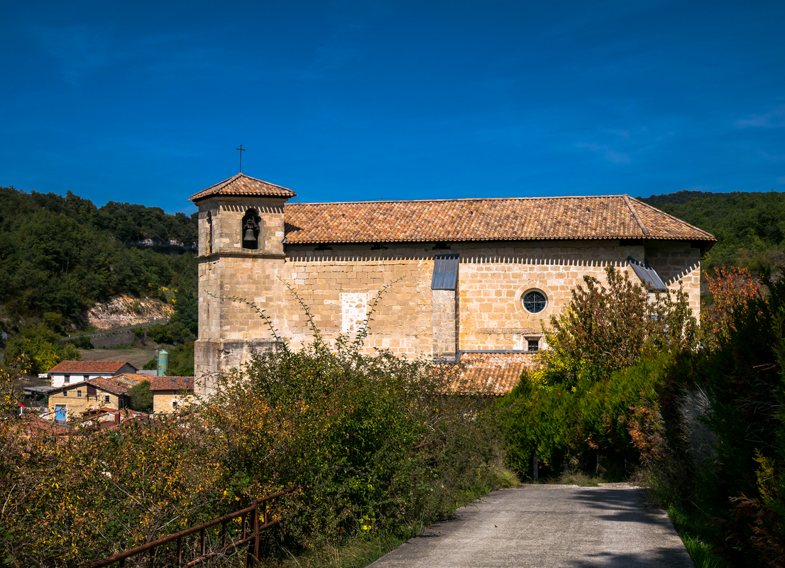 "Iglesia de Korres. Álava, País Vasco, España"