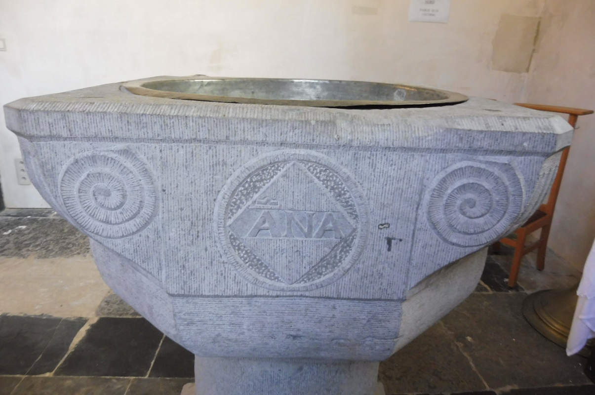 showing the re-carving of ca. 1850