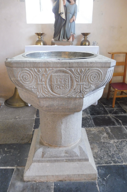 showing the re-carving of ca. 1850