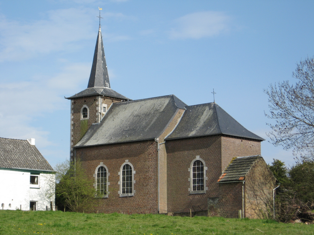 "Sint-Lambertuskerk in Bettenhoven / Eglise Saint-Lambert à Bettincourt / Church of Saint Lambert in Bettincourt, Waremme, Liège, Belgium"
