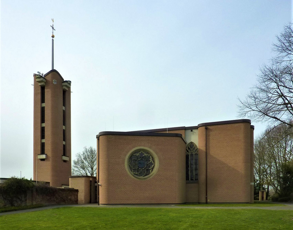 "St. Peter (Königshoven)" -- the modern church