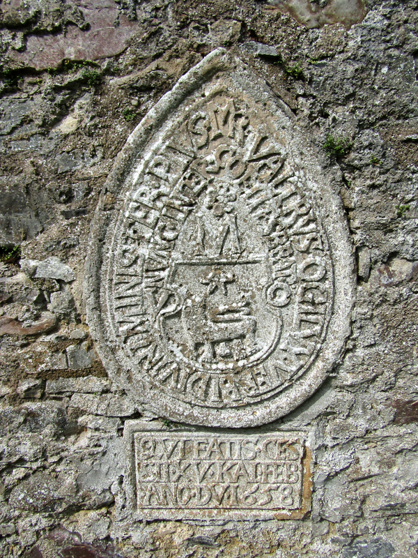 detail in the sacrament house by the old church