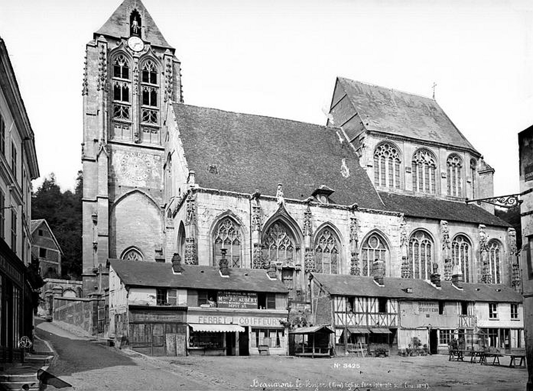 "Eglise Saint-Nicolas - Ensemble sud - Beaumont-le-Roger"