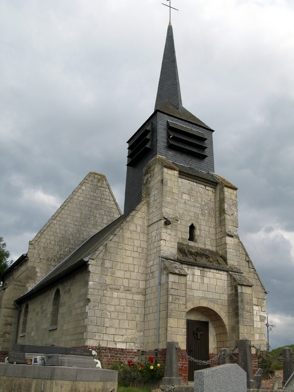 "Bettencourt-Rivière (Somme, France) - Eglise de Bettencourt."