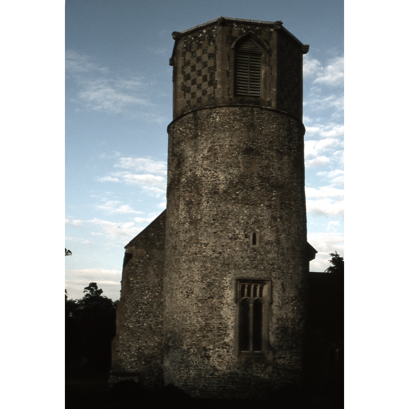 the Norman round tower