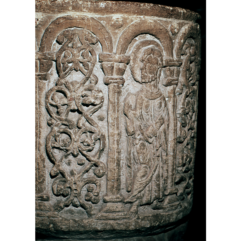 No features indicate this is St.Paul, other than he is the other patron saint of the church, along with St.Peter.