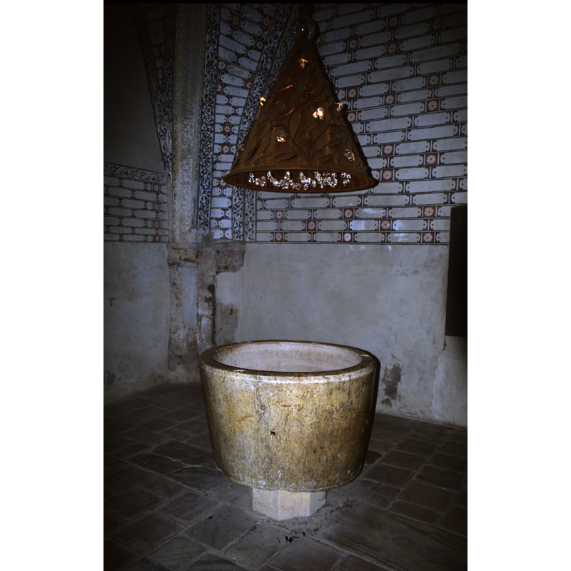 inside the baptistery