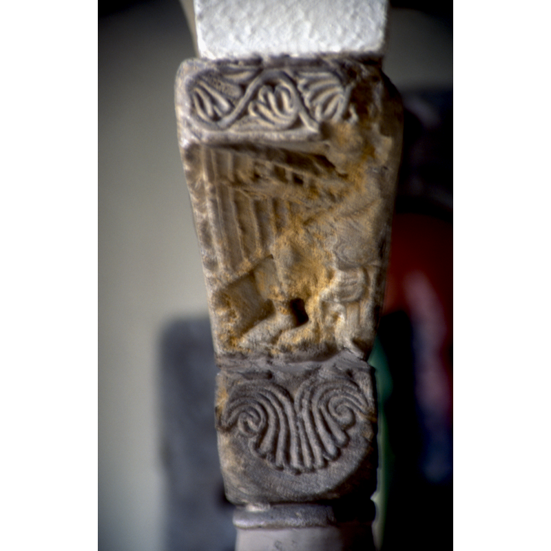 from the original mid-12thC cloister at Eschau, moved to the Musée de l'Oeuvre de Notre-Dame, Strasbourg