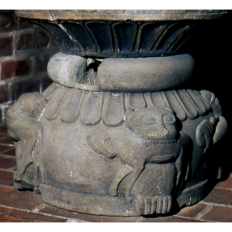 three of them may be lions; the forth probably a bear