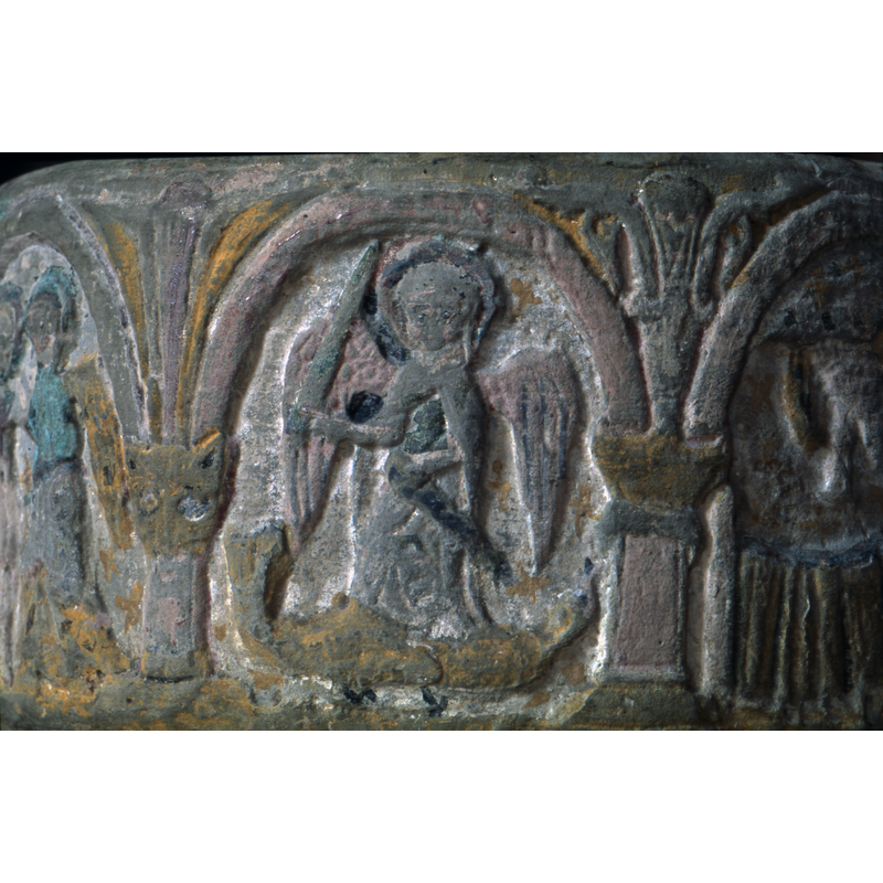 St Michael slaying the dragon
