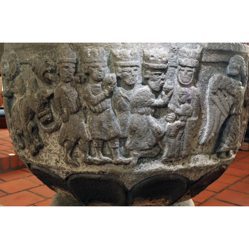 Flight to Egypt -> Adoration of the Magi -> Angel from the Annunciation to Mary
