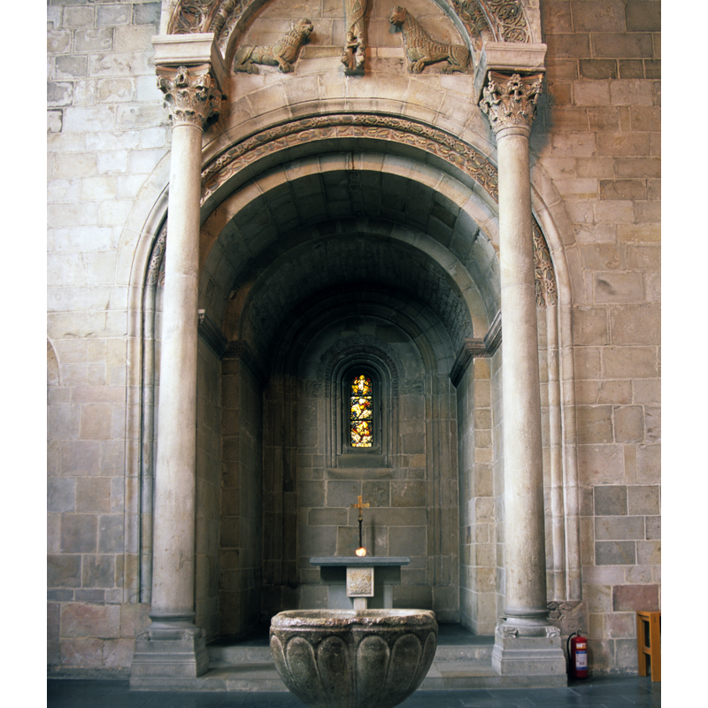 in the north transept