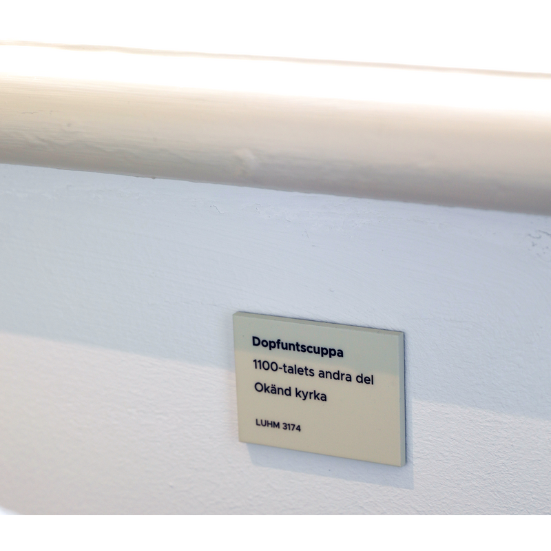 museum label