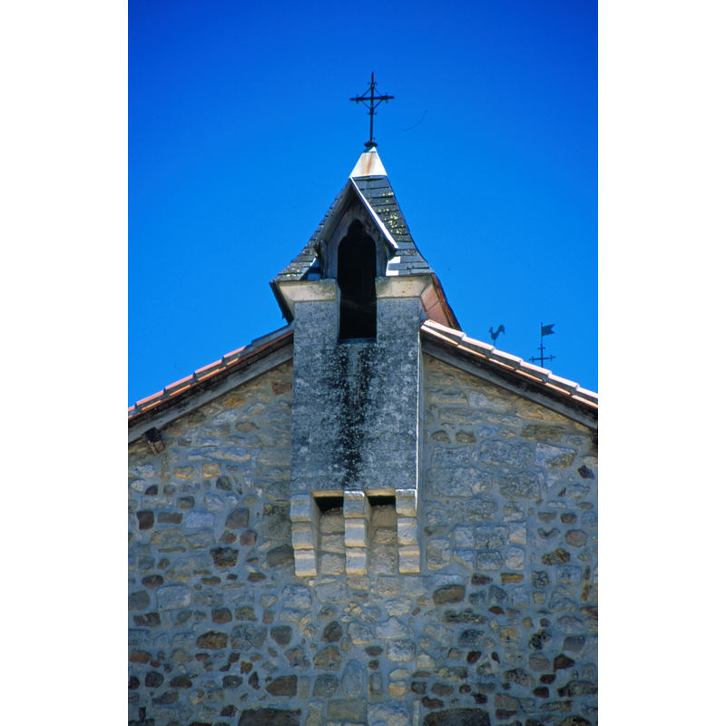 part of the defensive set-up in this fortified church