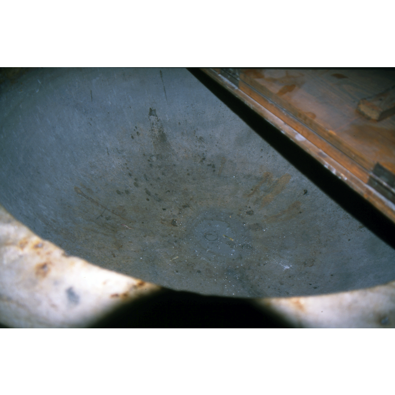 the blocked centre drain