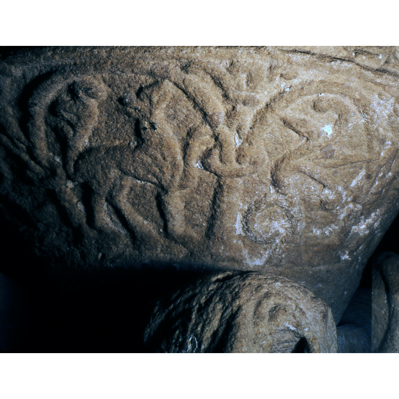 seen here on the left