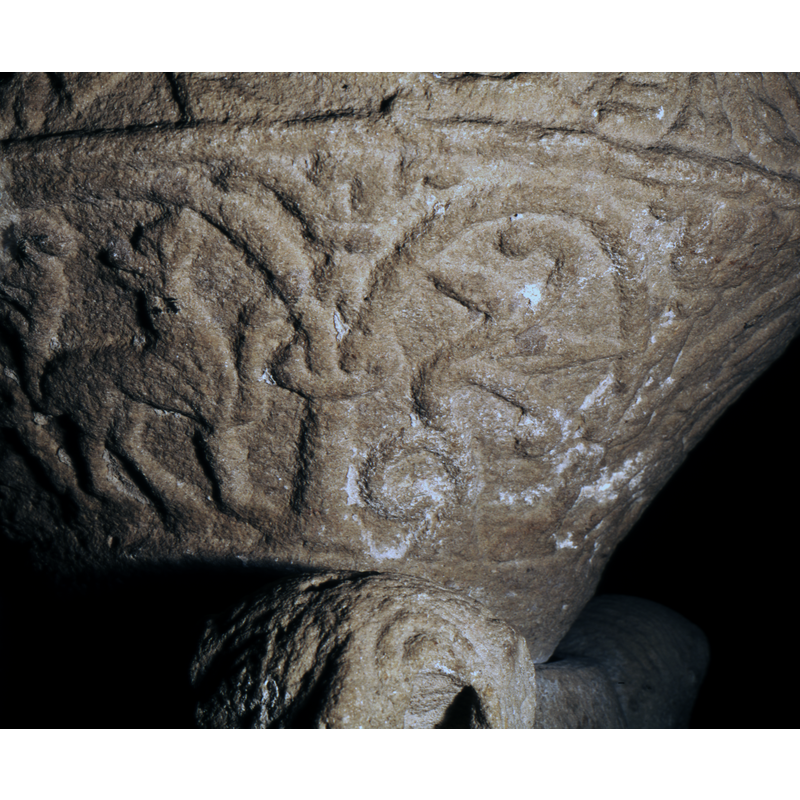 seen here on the right