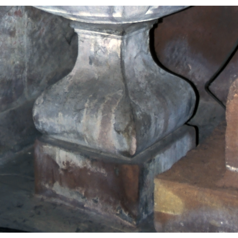 the later font of the 18thC (?)