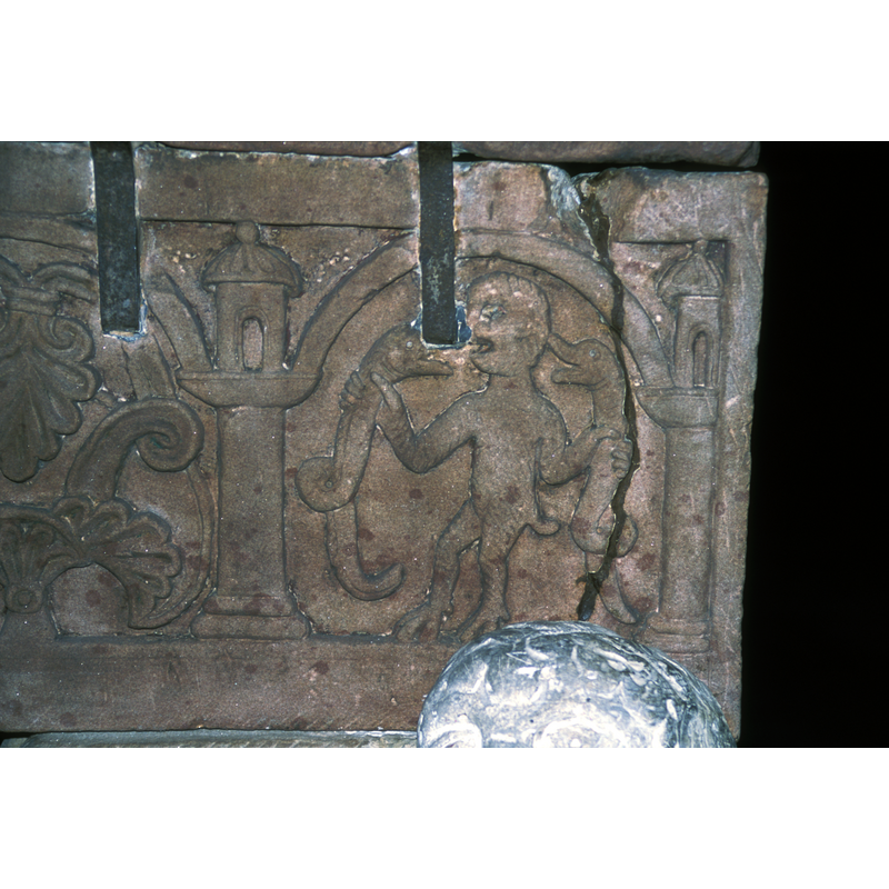 the sarcophagus  of Adelochus, Bishop of Strasbourg - Listed in Palissy [ref.: PM67000550] as 1130