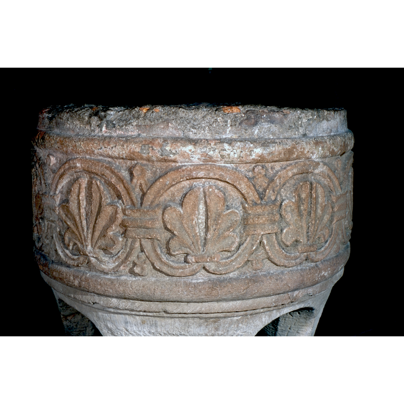 in the upper and lower spandrels